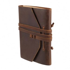 Custom Logo Leather <b>Diary</b> Journal Vintage Style Hardcover Writing Notebook for Gift A4/A5/<b>A6</b> Sizes OEM/ODM Available - Product Image 4