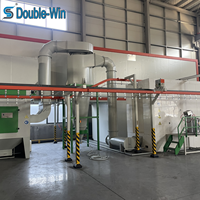 Ligne de production de peinture en poudre de qualité industrielle pour substrat en acier avec fonctionnement automatique économe en énergie et contrôle PLC