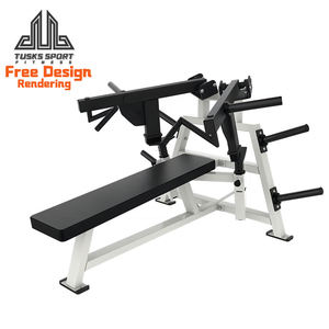 Equipo de Entrenamiento de Fuerza con Placas de Peso, Prensa de Pecho Plana para Gimnasio, Uso Profesional y Comercial - Product Image 1