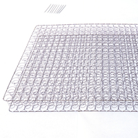 Matelas Bonnell personnalisable en acier au carbone avec filet de lit circulaire, matelas à ressorts durable pour la décoration intérieure