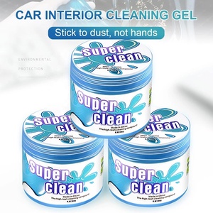 Super limpador de poeira 160g, argila para limpeza de interior de carro, gel de limpeza de poeira, removedor de pó, porção, teclado de massinha, computador, saída de ar - Product Image 1