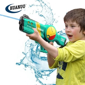 ปืนฉีดน้ำอัตโนมัติ Songkran Soak Green รุ่น Unisex ความจุขนาดใหญ่ 1200 มล. สำหรับสระว่ายน้ำ ปืนฉีดน้ำไฟฟ้าสำหรับผู้ใหญ่ - Product Image 1