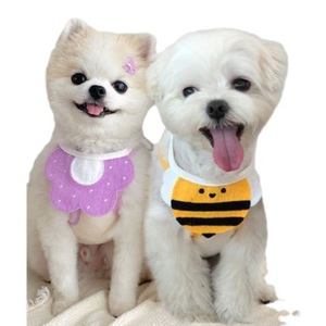 Bandanas tendance style coréen pour chats et chiens, écharpes chaudes pour le cou, accessoires pour animaux de compagnie toutes saisons - Product Image 5