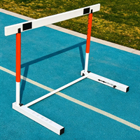 Matériel sportif, obstacles d'agilité réglables, obstacles d'athlétisme conformes aux normes internationales IFFA, obstacles de compétition pour l'athlétisme sur piste et sur route