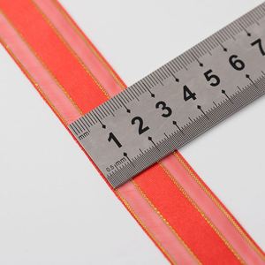 Lacets en polyester doré YS de 2,5 cm de large, modèle plat, unisexe, pour hommes et femmes, livraison rapide (RTS) - Product Image 3