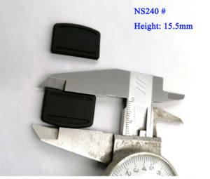 Prezzo basso cinturino in PVC/PU fermacravatta fermacavo fermacravatta in plastica fermaglio per chiusura a nastro fibbia per cucire - Product Image 4