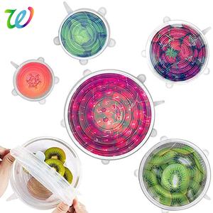 Coperchi elasticizzati per contenitori in <span class=keywords><strong>Silicone</strong></span> per alimenti flessibili personalizzati nuovi - Product Image 1