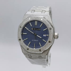 Montre automatique au design nouveau, cadran personnalisé, mouvement mécanique NH35, logo SEILOCE, montre mécanique lumineuse pour hommes - Product Image 1