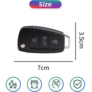 Clé de voiture électrochocante, jouet amusant et gadget de farce, pour fêtes, blagues et tours, cadeau de Végar pour le Poisson d'avril et Halloween - Product Image 3