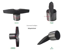 Différents modèles d'accessoires pour machines à tricoter à grande vitesse de type guide-bloc en provenance de Chine continentale