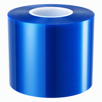 Film de protection en PET fluoré bleu personnalisé Tensfilm 25-188µm pour FPC, batteries EV et joints en silicone