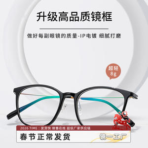 กรอบแว่นตา Linde Oval TR90 รุ่น 006 น้ำหนักเบา แบบเต็มกรอบ สำหรับทุกเพศ เลนส์พลาสติก - Product Image 5