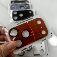 Protection d'objectif en verre trempé avec support rotatif à clic sonore en aluminium pour iPhone 17 Pro 18 Pro Max
