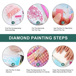Peinture au diamant 5D SONGWOOART Sugar Skull Girl, Jour des morts, Halloween, pour la décoration <span class=keywords><strong>de</strong></span> la maison, peinture au diamant DIY - Product Image 5