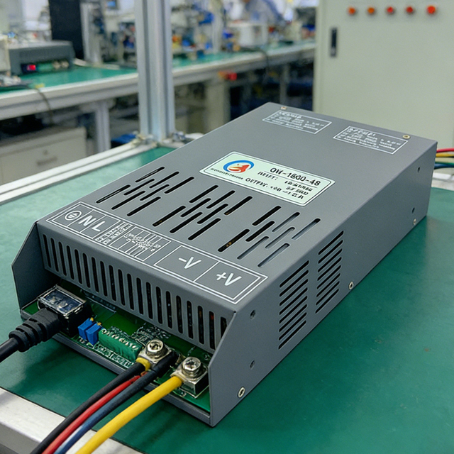 180-264V Input 1800W AC-DC Switching Power Supply 12-450V Output 4-150A High Efficiency 85-94% Single Output Industrial Use CE