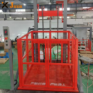 <span class=keywords><strong>Monte</strong></span>-<span class=keywords><strong>charge</strong></span> vertical à rail de guidage, élévateur hydraulique robuste pour le transport de marchandises - Product Image 6