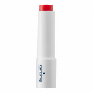 Glutanex <b>Lip</b> Glow Balm Scarlet firming anti aging sensitive smooth hypoallergenic plump scarlet tint lightweight complexion glow - Product Image 2