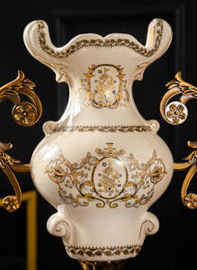 European Table Vase - Unique Ceramic Decor Crafts - Product Image 3