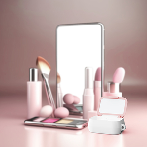Étui de protection antichoc multicolore pour écouteurs avec miroir de maquillage pour Airpods 1/2/3/4 et support pour Airpods Pro 2 3 - Product Image 6