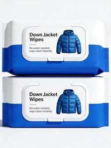 Lingettes humides écologiques pour le nettoyage des vêtements <span class=keywords><strong>Sans</strong></span> eau Douces et décontaminantes Réutilisables Ne blessent pas les mains - Product Image 2