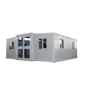 Villa portátil prefabricada de 40 pies y 20 pies, casa móvil plegable de 2, 3, 4, 5 dormitorios, contenedor de envío extensible, casas contenedoras - Product Image 1