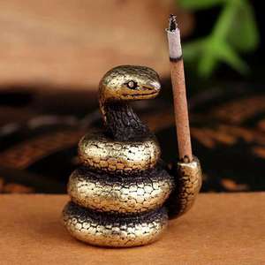 Soporte de Metal para incienso <span class=keywords><strong>del</strong></span> zodiaco chino, soporte para meditación, para <span class=keywords><strong>el</strong></span> hogar accesorios de decoración, manualidades, 1 unidad - Product Image 1