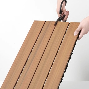 พื้นไม้เทียม WPC สำหรับกลางแจ้ง ขนาด 60*30*2.3 ซม. ป้องกันน้ำ ทนทาน เหมาะสำหรับระเบียง มีสีให้เลือกหลากหลาย - Product Image 6