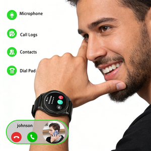 Reloj Inteligente Unisex SENBONO D26A con Bisel Giratorio, Asistente de Voz con IA, Monitoreo del Sueño, Prueba de Estrés, Resistente al Agua IP67, 5-10 Días de Autonomía - Product Image 5