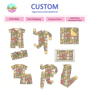 Pyjamas à manches courtes en bambou pour bébé Whatnot Bamboo Character Bamboo Zippy Mystery <span class=keywords><strong>Box</strong></span> Rompers - Product Image 2