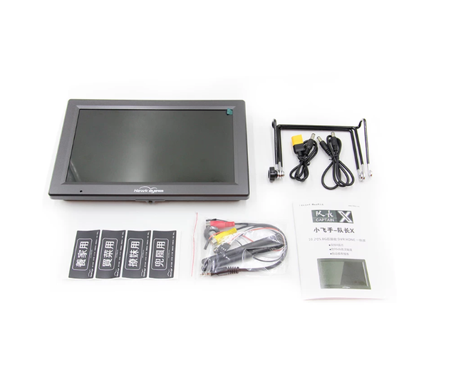 Hawkeye Captian  Little Pilot FPV Monitor with 720*576 DVR 10.2-inch 5.8G 48CH FPV Display HDMI Racing  FPV Monitor