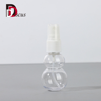 Gourde forme 1oz ensemble de voyage taille mince mignon 30ml bouteille pour animaux de compagnie désinfectant brouillard distributeur pompe 1oz bouteilles vides pour Lotion