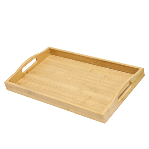 Plateau de service <span class=keywords><strong>en</strong></span> <span class=keywords><strong>bois</strong></span> Extra Large, plateau repose-pieds avec poignée FSC, plateau de service <span class=keywords><strong>en</strong></span> noyer naturel fait <span class=keywords><strong>à</strong></span> la main, <span class=keywords><strong>palette</strong></span> décorative Vintage - Product Image 3
