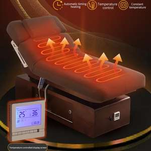 Sıcak satış lüks High-End elektrikli masaj kozmetik masa sandalye Modern tasarım 2-4 motorlar genel kaldırma için güzellik salonu Spa yatak - Product Image 5