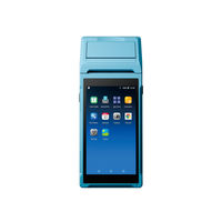 Mesin kasir genggam Terminal POS Wifi 4-Core Android 11 UNTUK RESTORAN sistem POS seluler dengan perangkat lunak Restoran