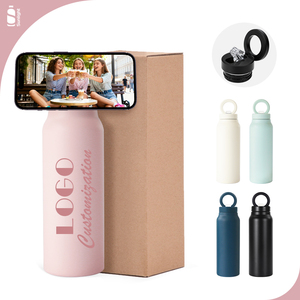 Bình giữ nhiệt thể thao 750ml, bình nước có nam châm, bình nước thép không gỉ hai lớp 24oz có nắp từ tính - Product Image 1