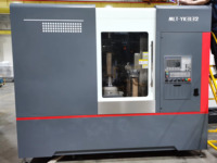 Machine à tailler les engrenages CNC Mlt-YK3132 avec entraînement à vis sans fin à double pas, une machine pour le taillage brut de grands anneaux d'engrenages minières