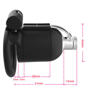 2023 नई Tusk मुर्गा पिंजरे पुरुष शुद्धता डिवाइस के साथ कैथेटर - Product Image 4