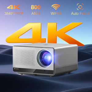 Projecteur LCD intelligent U1 4K, résolution native 3840x2160P, moteur optique entièrement scellé anti-poussière, 800 ANSI, Android <span class=keywords><strong>Google</strong></span> TV, home cinéma - Product Image 1