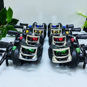 Mulinello da pesca KEKAXI economico 7.2:1 18+1BB con bobina in metallo, impermeabile, anti-esplosione, per acqua salata, per pesca a mosca e baitcasting in acque profonde - Product Image 3