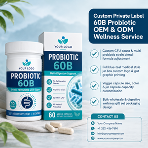 Complément Alimentaire en Gros à Forte Demande : Probiotique Quotidien pour Adultes, Formulé par un Médecin, 60 Milliards de UFC, 10 Souches, 60B Capsules - Product Image 6