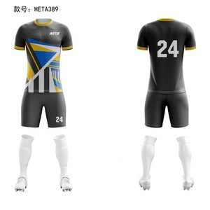 Wholesale Customized Football Jersey Wear Quick Dry Soccer Jersey Set Sublimated Printing Soccer Wear for Kids Custom Jersey - Product Image 5