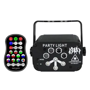 China Supplier 60 Patterns Led Party Light Disco Stage Projector Laser Lights Focus Light for Club Pub Party