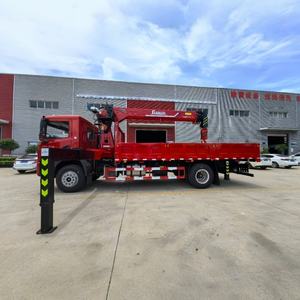Truk Derek Dongfeng Huashen 10-ton 5-segmen Boom untuk Pengangkatan dan Transportasi Kargo Curah Jarak Pendek - Product Image 4