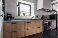 Vermonhouzz - Armoires de cuisine modernes sur mesure avec finition en bois de qualité supérieure - Système d'armoires modulaires pour la décoration de villas, d'appartements et de maisons