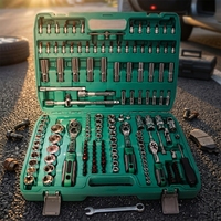 Lot de 172 clés à douille pour mécanicien, marque OEM disponible, outil manuel d'entretien automobile pour importateurs