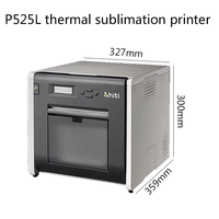 Printer Foto Otomatis Kecepatan Tinggi Hiti P525L Sublimasi Panas Kondisi Baru Kertas Foto 6/7/8 Inch Tanpa Tinta untuk Photobooth