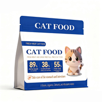 Support alimentaire pour animaux de compagnie Lilong (chats et chiens) – Sachet refermable avec impression par gravure, matériaux BOPP/PET/Al/PE de qualité alimentaire, motif logo de marque