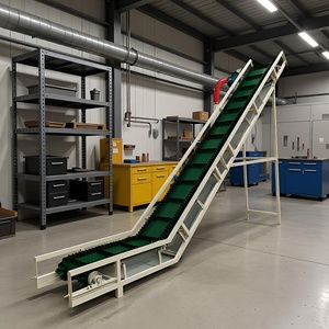 Nastro trasportatore ad alta inclinazione per la movimentazione di materiali sfusi - utilizzato per operazioni di carico e scarico - Product Image 4