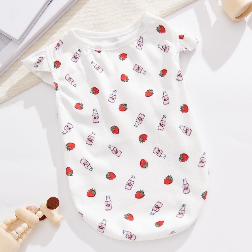 Strawberry skirt vest