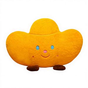 Décoration d'intérieur, coussin en peluche en forme de lingot d'or, poupée en peluche 'Good Things Happen', 35-50 cm - Product Image 2
